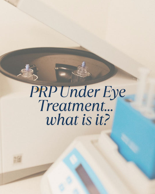 Erasing Under Eye Issues with PRP Injections